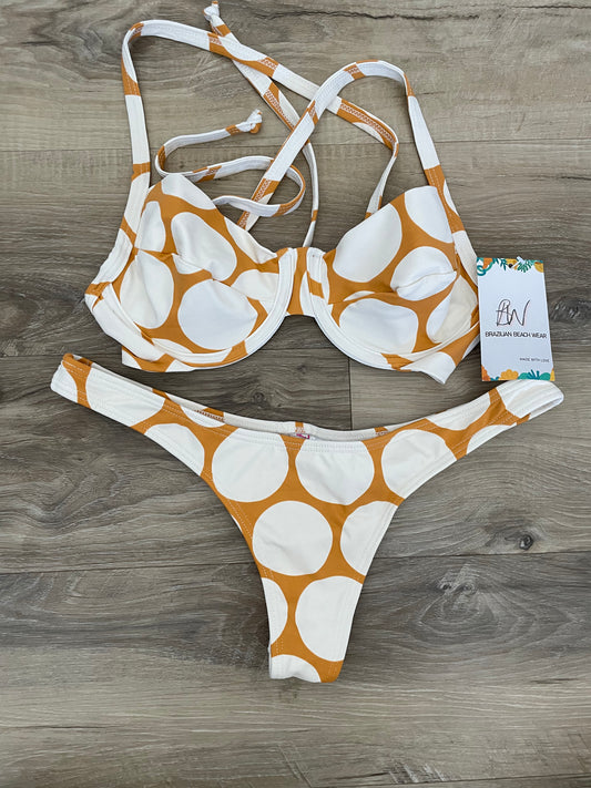 CANVA orange - bikini set