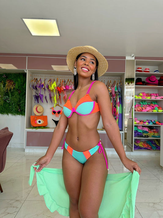Summer Candy - Multi Color Bikini Set